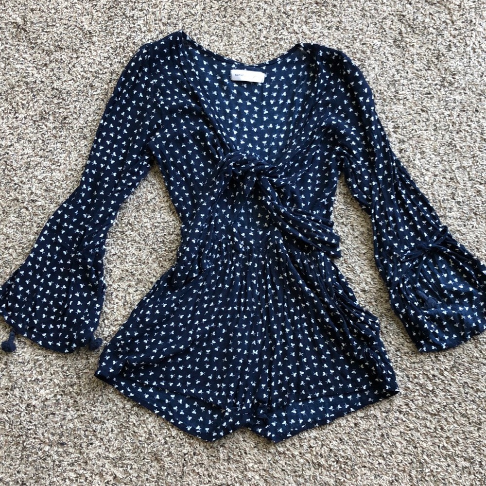 Faithfull Blue Romper